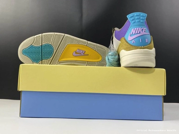 Official Maikesneakers x SP Union DJ5718-300 Air Jordan Moss 4 Desert 0803